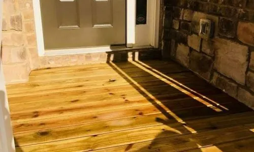 Deck Staining Project