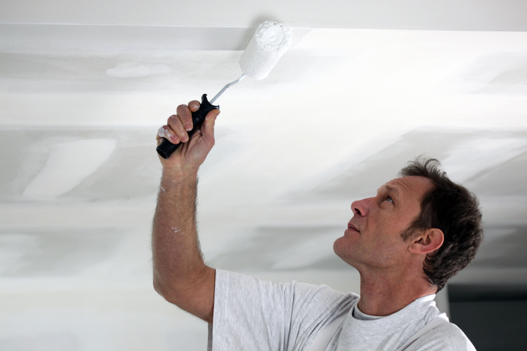 Painting the ceiling white