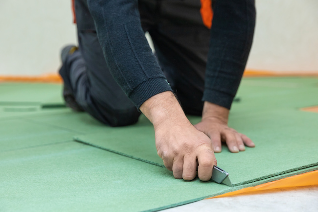 Underlayment for wood flooring