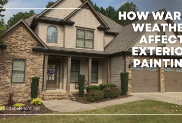 How Warm Weather Affects Exterior Painting