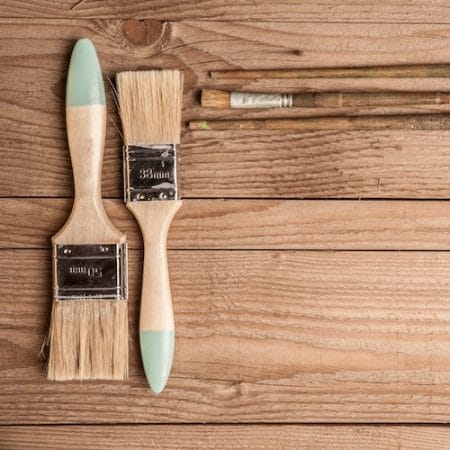 bristle paint brushes